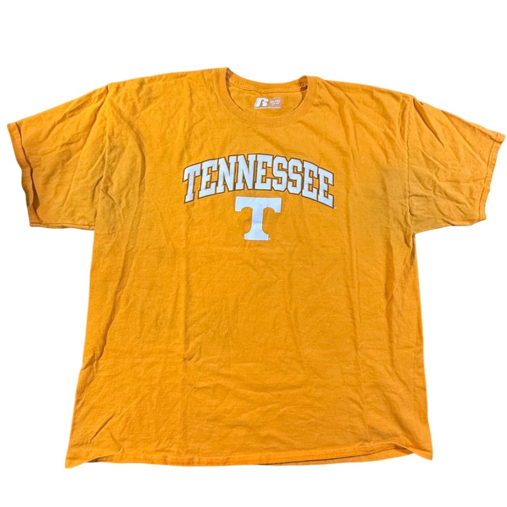Russell‎ Athletic Tennessee Volunteers Orange T Graphic T Shirt Mens 2XL